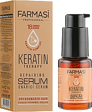 Serum do włosów z keratyną - Farmasi Keratin Therapy Repairing Serum — Zdjęcie N1