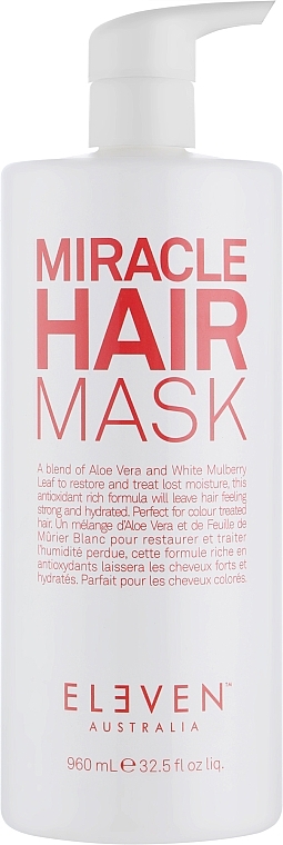 Nawilżająca maska do włosów - Eleven Australia Miracle Hair Mask — Zdjęcie N2