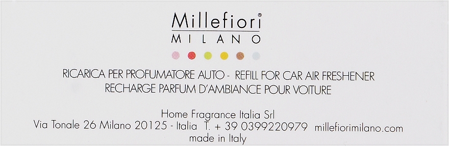 Wkład do dyfuzora zapachów w samochodzie Mineralne złoto - Millefiori Milano Icon Refill Mineral Gold — Zdjęcie N1