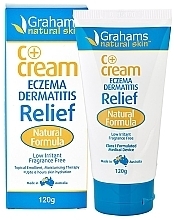 Krem do leczenia egzemy i zapalenia skóry - Grahams Natural C+ Cream Eczema Dermatitis Relief  — Zdjęcie N1