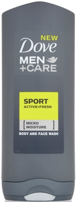 Żel do mycia ciała i twarzy dla mężczyzn - Dove Men+Care Sport Active+Fresh Body And Face Wash — Zdjęcie N1