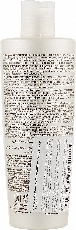 Naprawczy szampon do włosów - Palco Rygenea Restructuring Shampoo — Zdjęcie N4