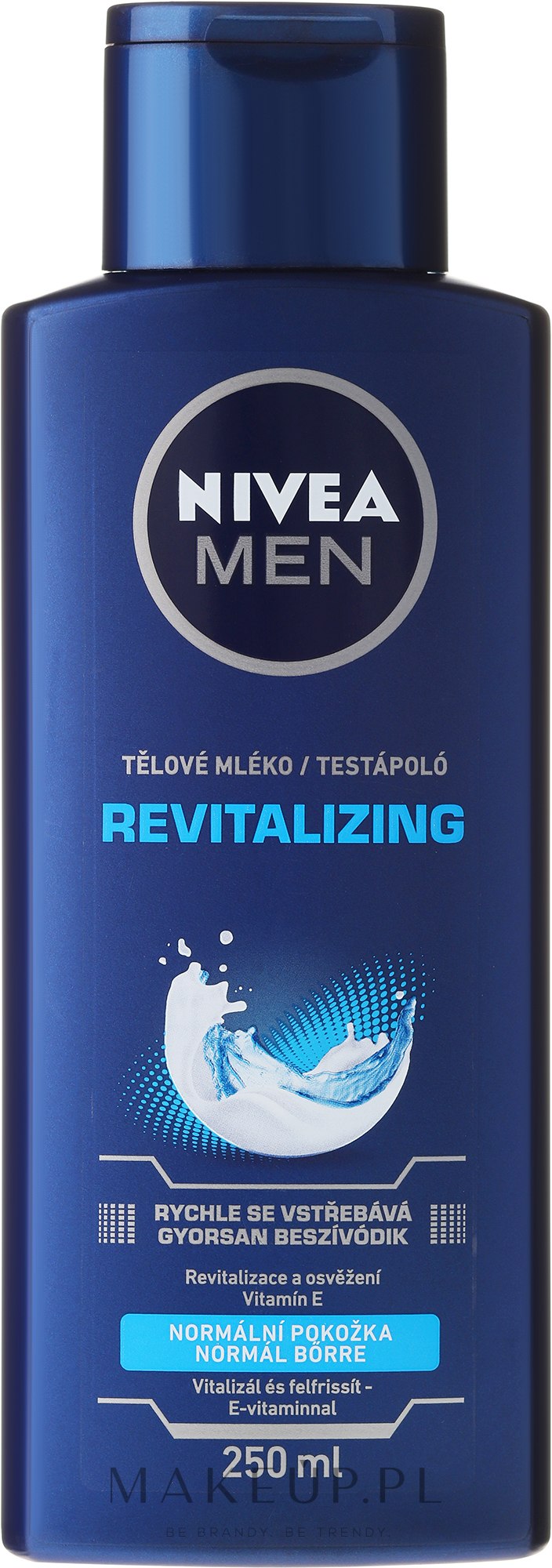 Energetyzujący balsam do ciała dla mężczyzn - NIVEA Revitalizing Body Lotion — Zdjęcie 250 ml