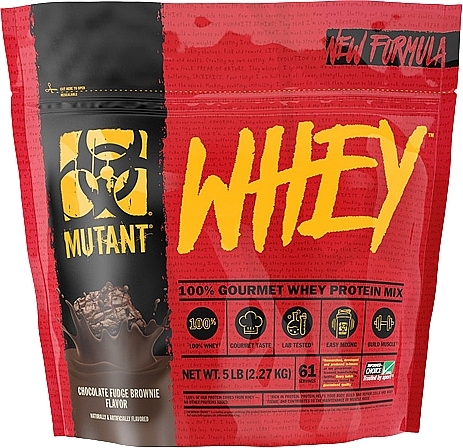 Białko Serwatkowe Czekoladowe Brownie - Mutant Whey Chocolate Fudge Brownie — Zdjęcie N1