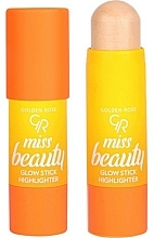 Kup Rozświetlacz do twarzy w sztyfcie - Golden Rose Miss Beauty Glow Stick Highlighter