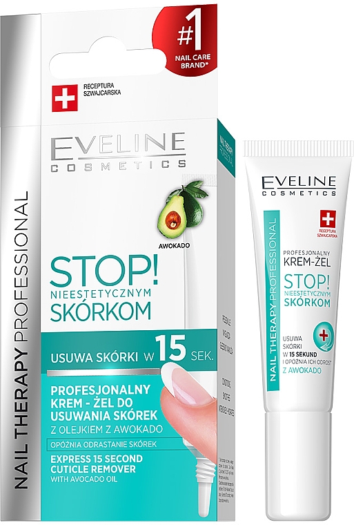 Profesjonalny preparat do usuwania skórek - Eveline Cosmetics Nail Therapy Professional
