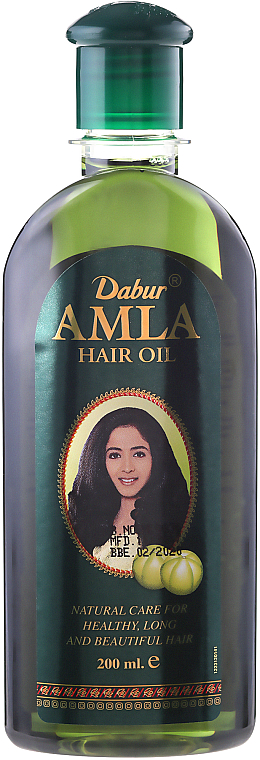 PRZECENA! Olejek do włosów - Dabur Amla Hair Oil * — Zdjęcie N2