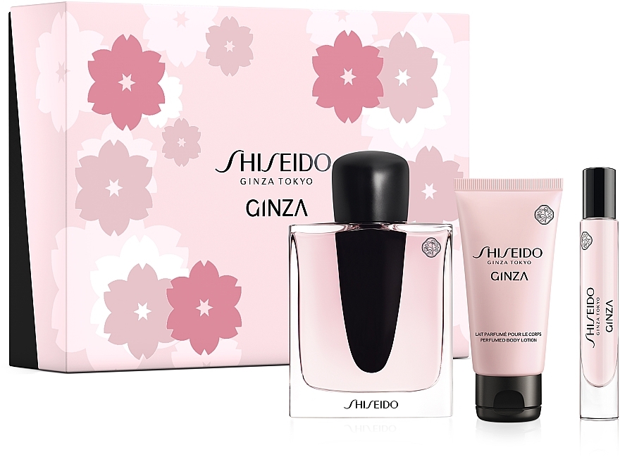Shiseido Ginza - Zestaw(edp/90ml + b/lot/50ml + edp/roll/7ml) — Zdjęcie N1