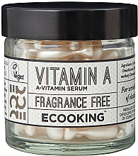 Kup Wygładzające serum z witaminą A w kapsułkach do twarzy - Ecooking Vitamin A Serum in Capsules