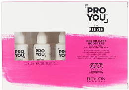 Ampułki pielęgnujące do włosów farbowanych - Revlon Professional Pro You Color Care Boosters — Zdjęcie N2