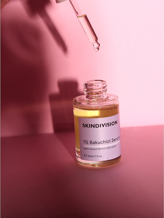 Serum Bakuchiol, roślinna alternatywa dla retinolu - SkinDivision 1% Bakuchiol Serum — Zdjęcie N4