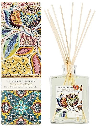 Dyfuzor zapachowy - Fragonard Pistache Cedre Room Fragrance Diffuser — Zdjęcie N1