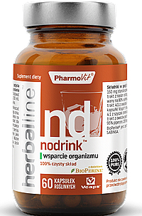 Suplement diety Nodrink wsparcie organizmu, 60 szt. - Pharmovit Herballine — Zdjęcie N1