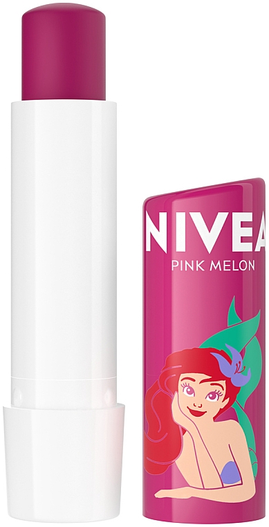 Pielęgnująca pomadka do ust - NIVEA Disney Princess Pink Melon — Zdjęcie N3