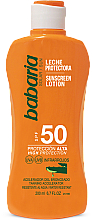 Kup Balsam przeciwsłoneczny SPF 50 - Babaria SPF 50 Sunscreen Lotion With Aloe Vera
