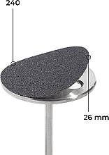 Kup Tarcza metalowa 26 mm, ziarnistość 240 bez miękkiej podkładki, czarna - Kodi Professional
