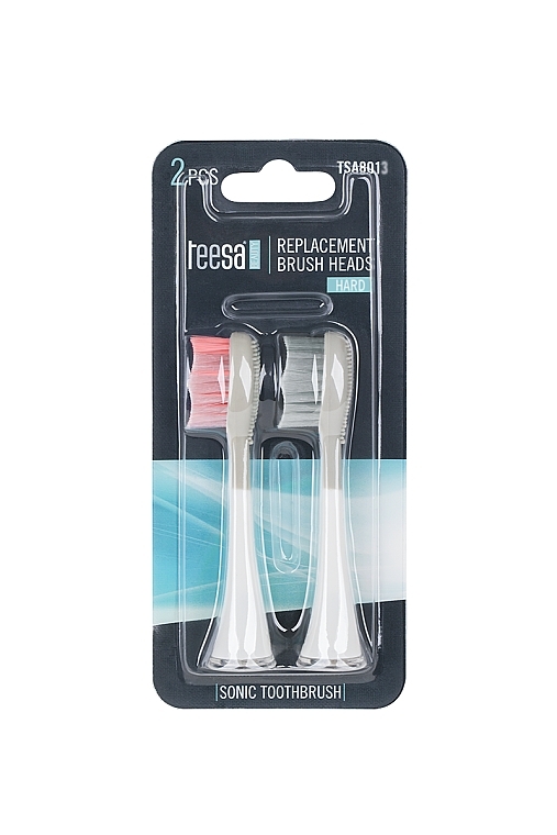 Główka szczoteczki sonicznej, twarda - Teesa Replacement Brush Heads  — Zdjęcie N2