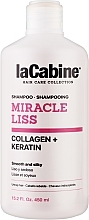 Kup Szampon wygładzający do włosów z kolagenem i keratyną - La Cabine Miracle Liss Shampoo Collagen + Keratin 