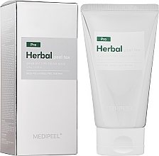 Kup PRZECENA!  Łagodząca maseczka do twarzy - MEDIPEEL Herbal Peel Tox Wash Off Type Cream Mask *