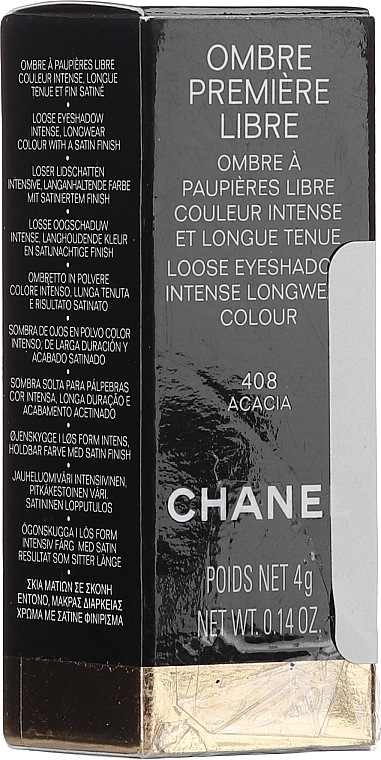 PRZECENA! Sypki, satynowy cień do powiek - Chanel Ombre Premiere Libre Eyeshadow * — Zdjęcie N2