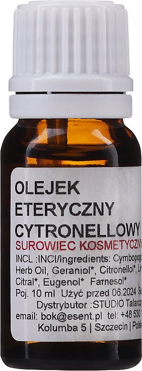 Olejek eteryczny cytronelowy - Esent  — Zdjęcie N1