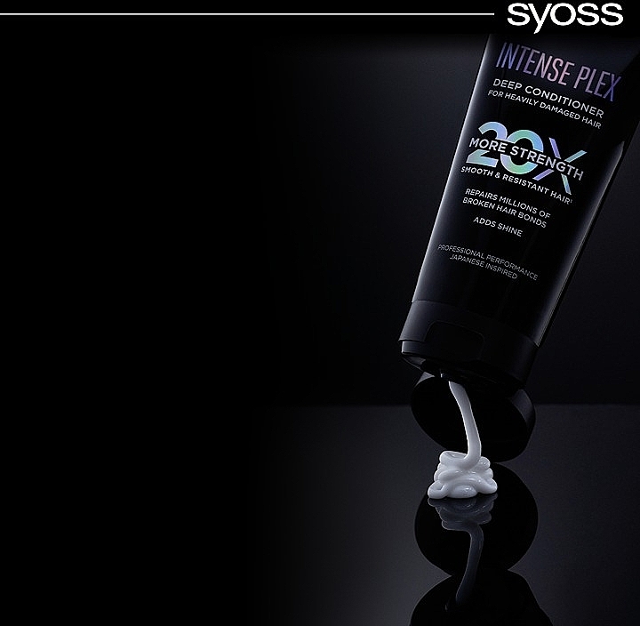Odżywka do włosów zniszczonych - Syoss Intense Plex Conditioner — Zdjęcie N4