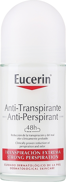 Antyperspirant w kulce Ochrona 48 h - Eucerin Deodorant 48h Anti-Perspirant Roll-On