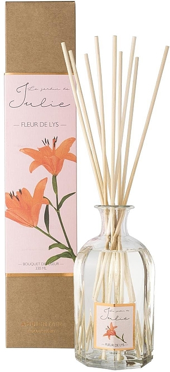 PRZECENA! Patyczki zapachowe Lilia - Ambientair Le Jardin de Julie Fleur de Lys * — Zdjęcie N1
