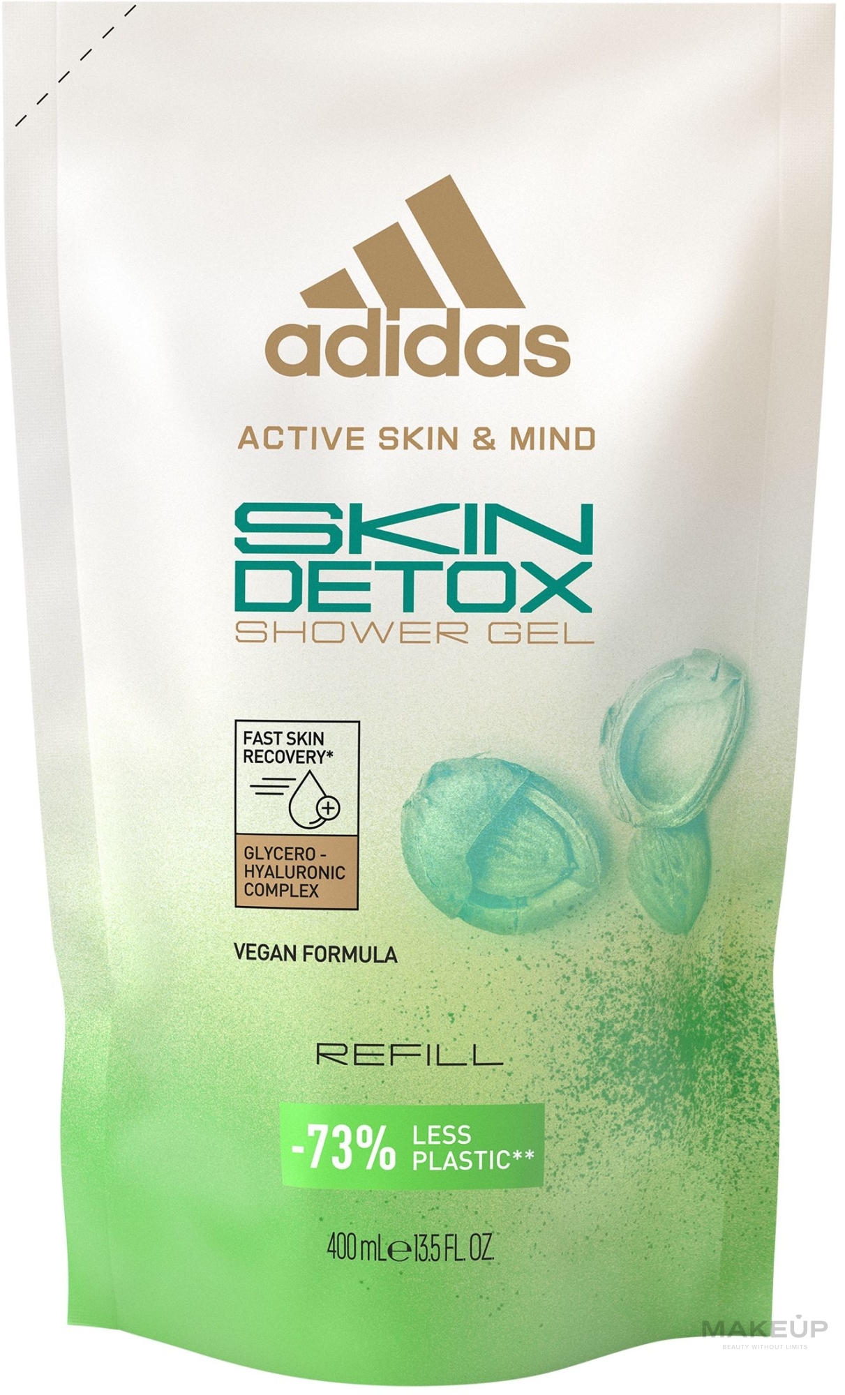 Żel pod prysznic - Adidas Active Skin & Mind Skin Detox Shower Gel (uzupełnienie) — Zdjęcie 400 ml