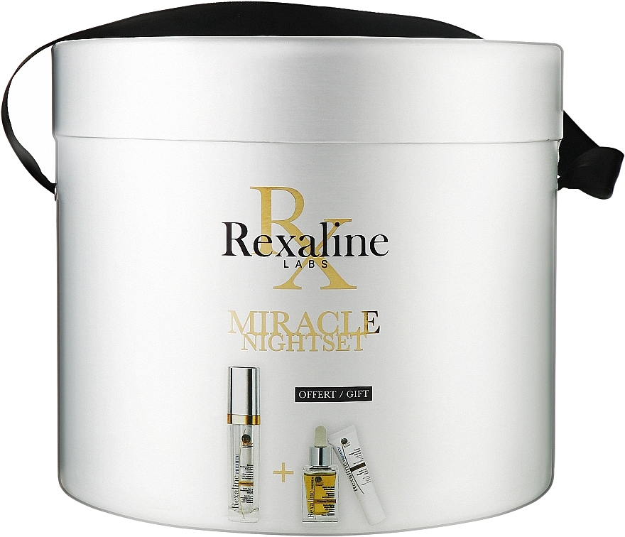 Zestaw - Rexaline Line Killer X-Treme Miracle Night (serum/30ml + elixir/30ml + cream/10ml) — Zdjęcie N1