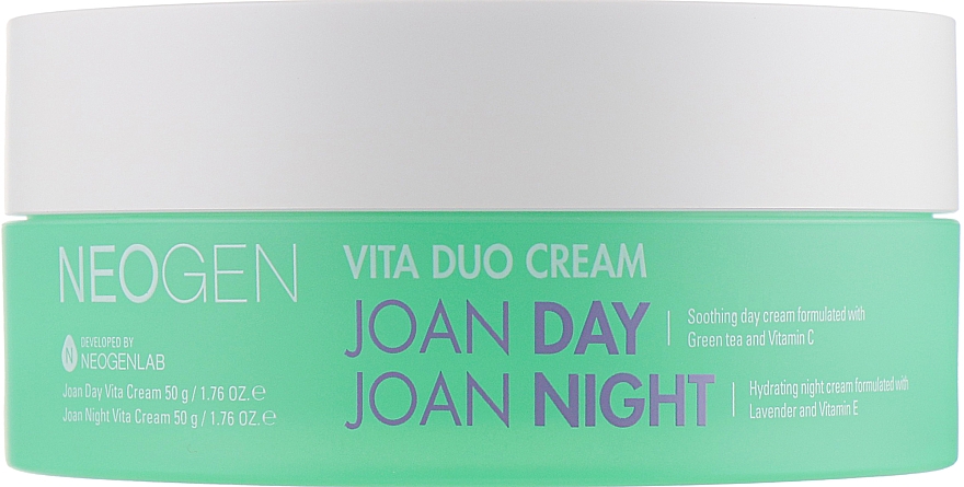 Podwójny krem do twarzy na dzień i na noc - Neogen Vita Duo Cream Joan Day + Joan Night — Zdjęcie N1