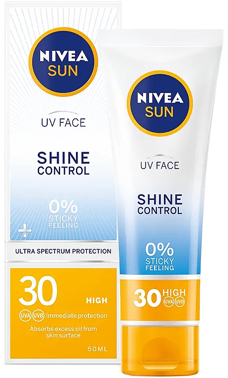 Przeciwsłoneczny krem do twarzy SPF 30 - NIVEA SUN SPF30