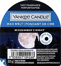 Wosk zapachowy - Yankee Candle Midsummer's Night Wax Melt — Zdjęcie N1