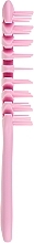 Szczotka do włosów 94SP108, 22x4x2,5 cm, różowa - Janeke Rectangular Spider Hairbrush Pink — Zdjęcie N2