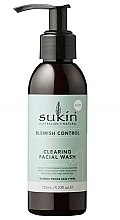 Kup Oczyszczający żel do mycia twarzy przeciw przebarwieniom - Sukin Blemish Control Clearing Facial Wash