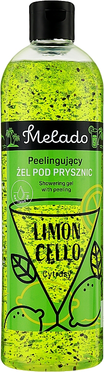Peelingujący żel pod prysznic Cytrusy - Natigo Melado Shower Gel Limoncello — Zdjęcie N1