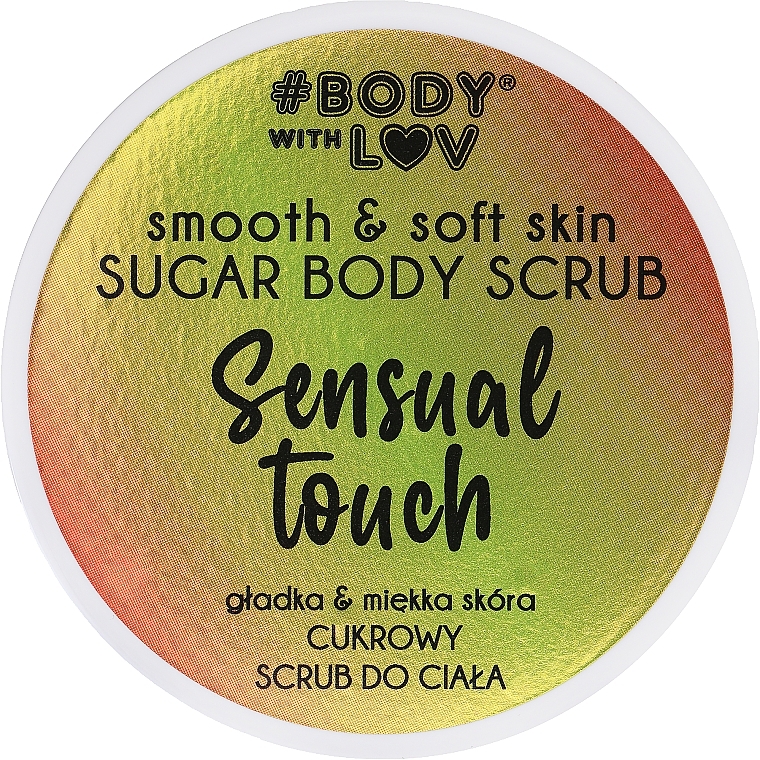 Cukrowy peeling do ciała - Body with Love Sensual Touch Sugar Body Scrub — Zdjęcie N1
