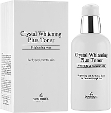 Rozjaśniający tonik nawilżający do twarzy - The Skin House Crystal Whitening Plus Toner — Zdjęcie N2