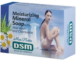 Nawilżające mineralne mydło do ciała z aloesem i rumiankiem - Mon Platin DSM Moisturizing Mineral Soap — Zdjęcie N1