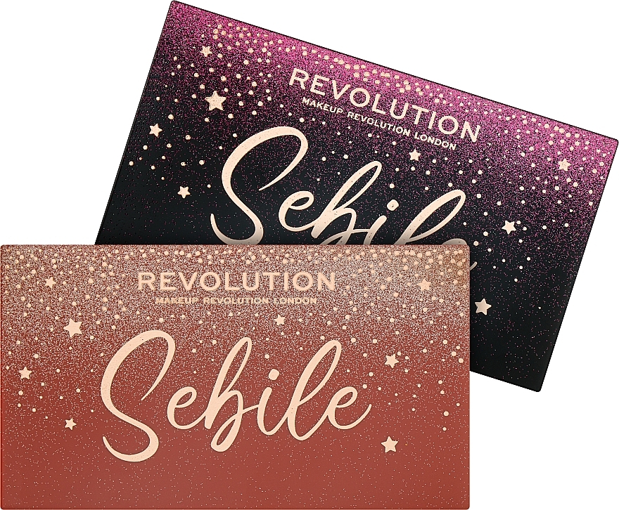 Paletka cieni do powiek - Makeup Revolution Sebile Eyeshadow Palette — Zdjęcie N3