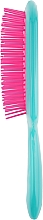 Szczotka do włosów, różowo-turkusowa - Janeke Superbrush — Zdjęcie N2