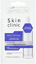 Normalizująco-rewitalizująca maska ​​do twarzy - Bielenda Skin Clinic Professional Niacynamid Mask — Zdjęcie N1