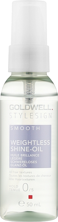 Lekki olejek do włosów - Goldwell StyleSign Weightless Shine-Oil — Zdjęcie N1