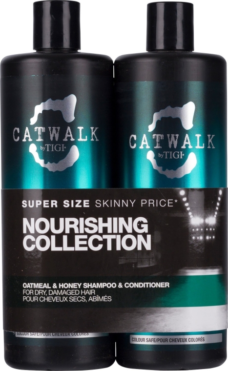 Zestaw - Tigi Catwalk Oatmeal & Honey (shm/750ml + cond/750ml)