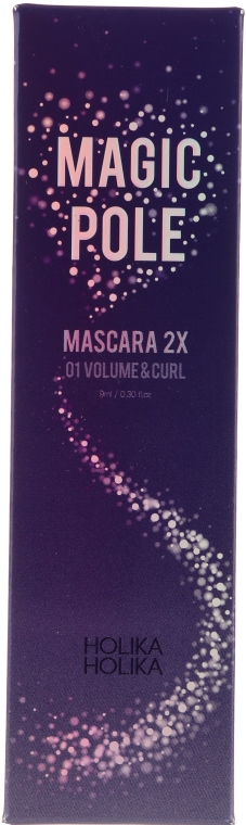 Pogrubiający tusz do rzęs - Holika Holika Magic Pole Mascara 2X Volume & Curl — Zdjęcie N2