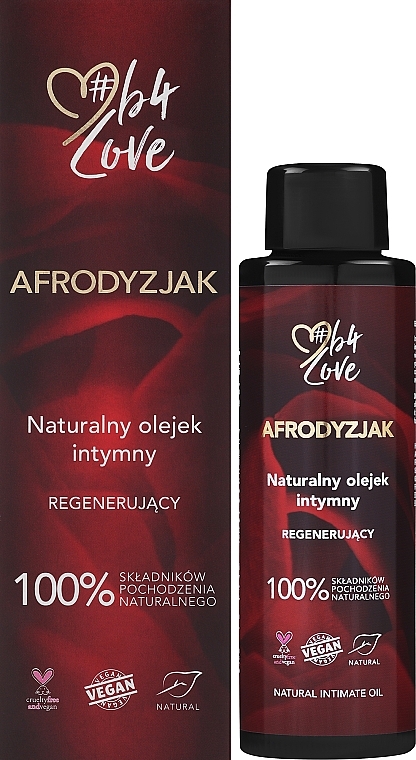 Naturalny olejek intymny Afrodyzjak - 4Organic B4Love