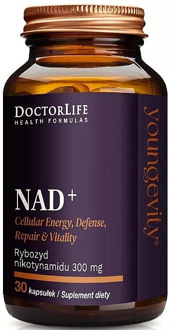 Suplement diety Rybozyd nikotynamidu - Doctor Life NAD+ — Zdjęcie N1