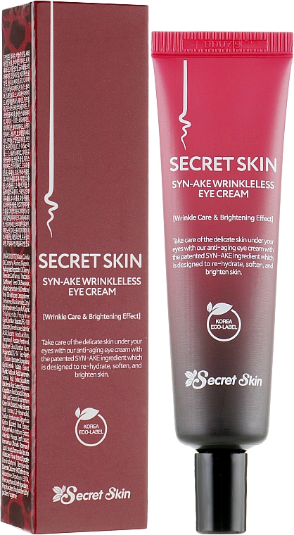 Krem na powieki - Secret Skin Syn-ake Wrinkleless Eye Cream