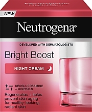 Krem do twarzy na noc - Neutrogena Bright Boost Night Cream — Zdjęcie N2