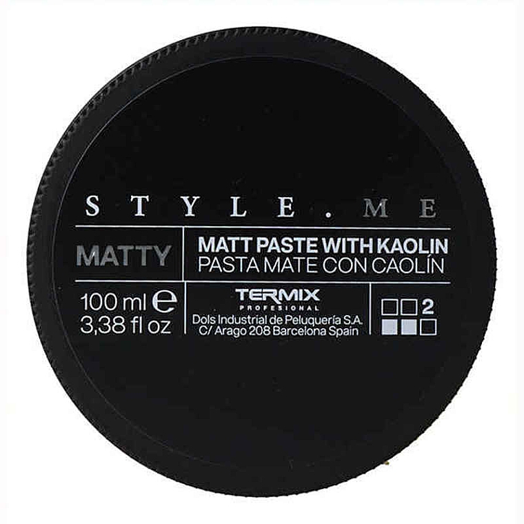 Matowy wosk do włosów - Termix Matte Paste Con Caolin — Zdjęcie N1
